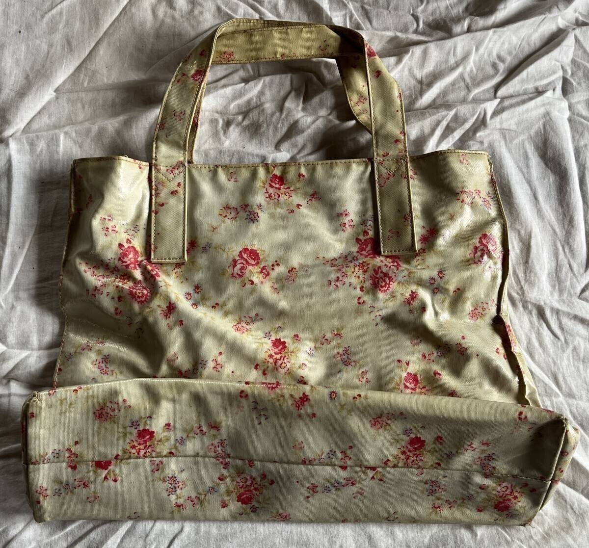 キャスキッドソン Cath Kidston 　ハンドバッグ　エナメル　定番　トート_画像2