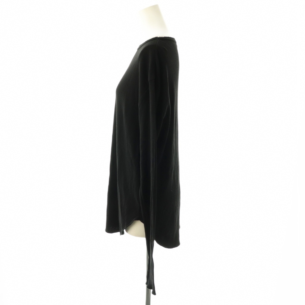 a Pal tomon Deuxieme Classe L'Appartement DEUXIEME CLASSE Rib Long Sleeve трикотажный джемпер с длинным рукавом черный /DO #OS женский 