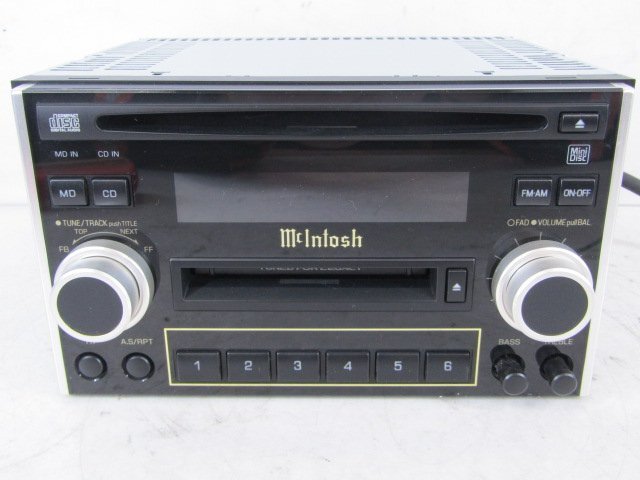 [60W A3] スバル純正 BE/BH用 レガシィマッキントッシュ オーディオデッキ [PF-40251-A] ※ジャンク品・アンプ欠品_画像4