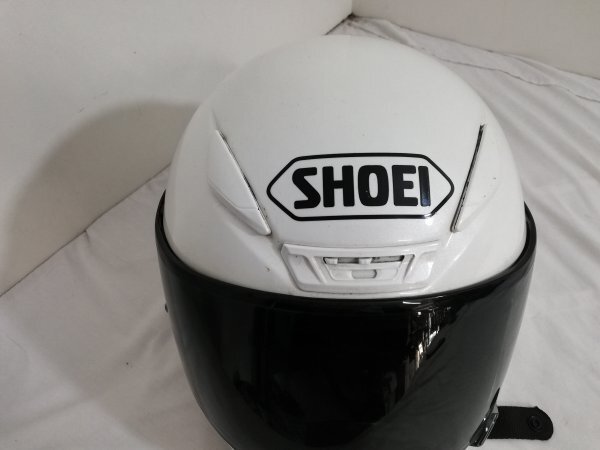 SHOEI Shoei full-face шлем Z-7 L размер 59cm белый затонированный защита 