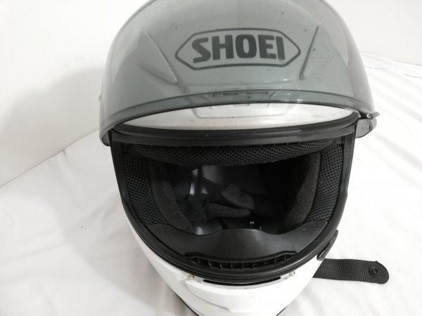 SHOEI Shoei full-face шлем Z-7 L размер 59cm белый затонированный защита 