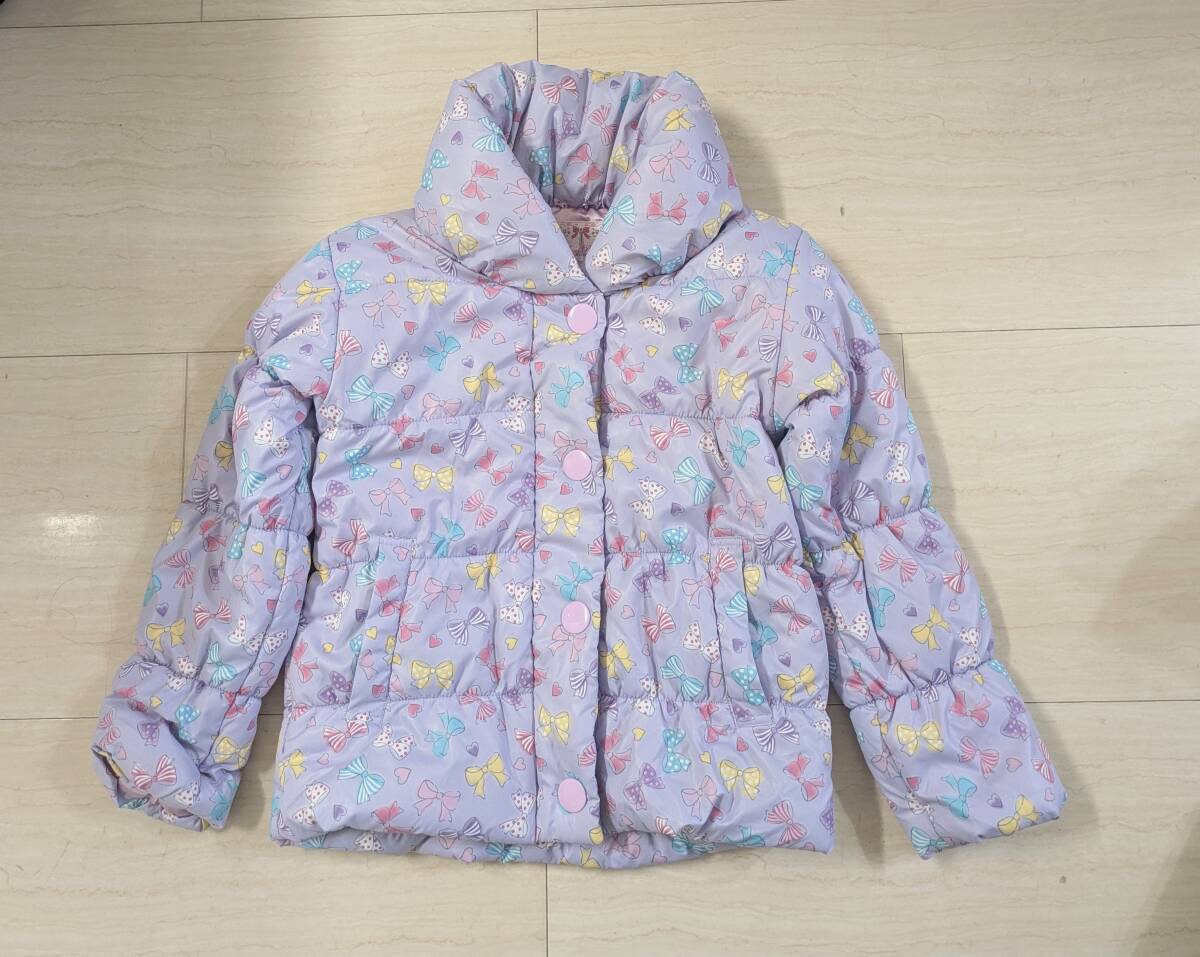 着用少 マザウェイズ 中綿入りコート サイズ140_画像1