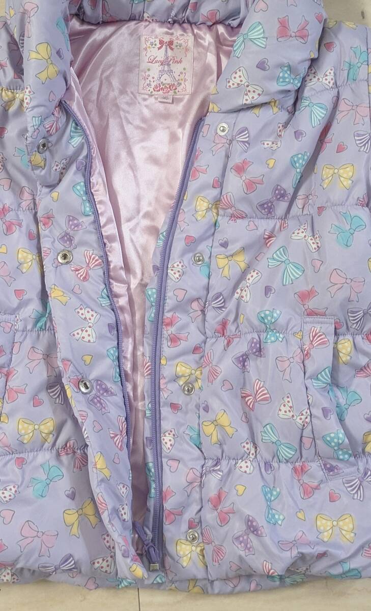 着用少 マザウェイズ 中綿入りコート サイズ140_画像4