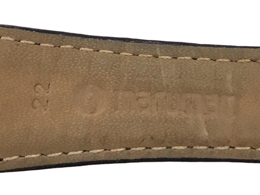 1円 シチズン カンパノラ 6770-T001424 クォーツ 腕時計 メンズ ブラック文字盤 社外ベルト 未稼働 CITIZEN_画像7