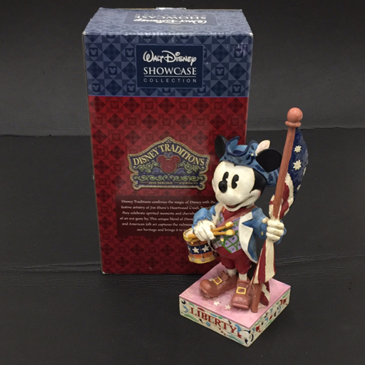 ウォルト・ディズニー ショーケース コレクション The Ultimate Patriot #4004151 置物 オブジェ 保存箱付き 現状品_画像1