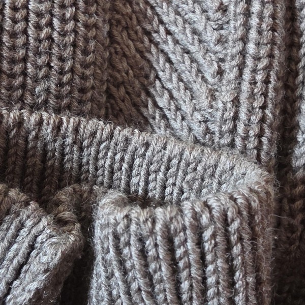 セリーヌ CELINE サイズL - ダークグレー レディース 長袖/ニット/春/秋 美品 コート_画像8