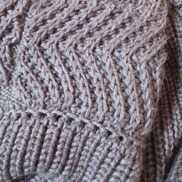 セリーヌ CELINE サイズL - ダークグレー レディース 長袖/ニット/春/秋 美品 コート_画像9