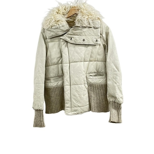 アンダーカバー UNDER COVER ブルゾン サイズ1 S - ベージュ レディース 長袖/ジップアップ/秋/冬 ジャケット_画像1