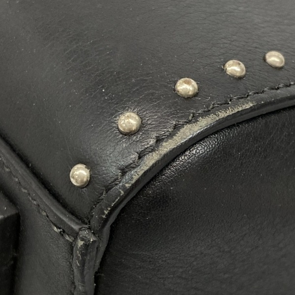  Givenchy GIVENCHY ручная сумочка anti go Nami ni кожа чёрный заклепки сумка 
