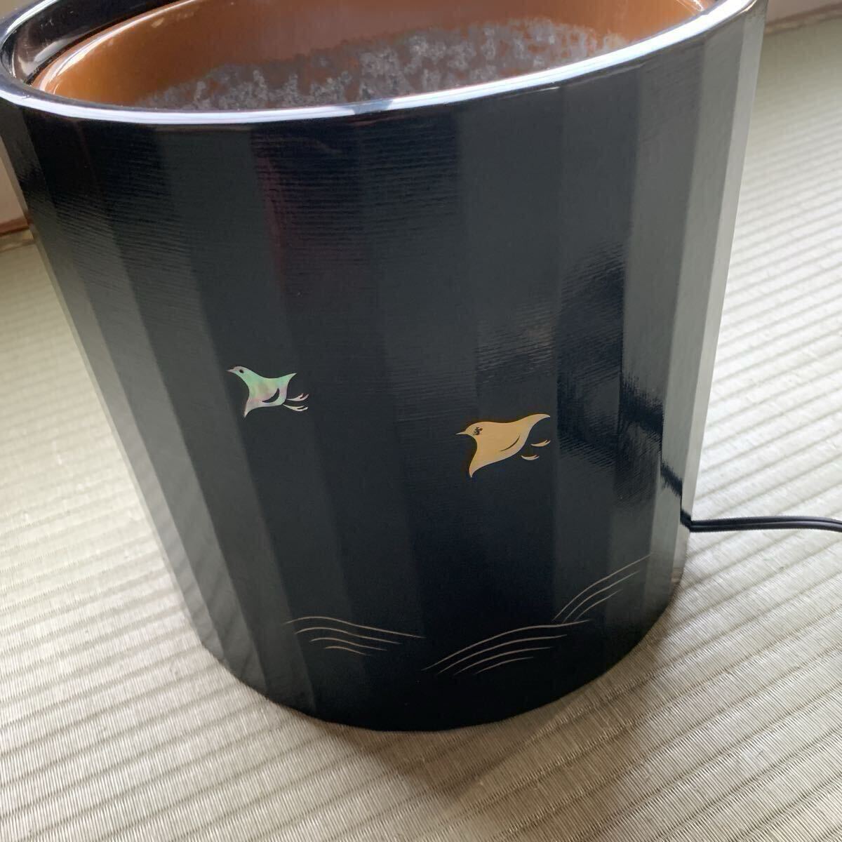 . приятный ... для огонь горшок . электро- темно синий inserting сделал под рукой переключатель имеется электро- темно синий 550W перламутр умение огонь горшок б/у товар