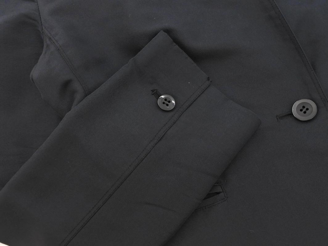 BALLSEY ボールジー トゥモローランド シルク100% ジャケット size38/黒 ■◇ ☆ fla1 レディース_画像4