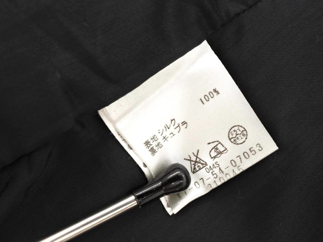BALLSEY ボールジー トゥモローランド シルク100% ジャケット size38/黒 ■◇ ☆ fla1 レディース_画像7