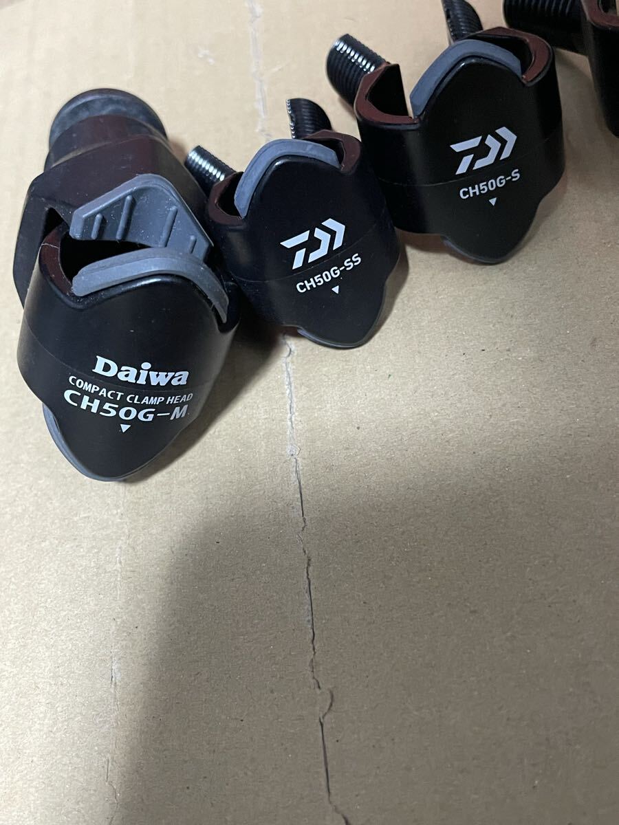  Daiwa * Daiwa compact зажим head CH50G* head каждый вида комплект 
