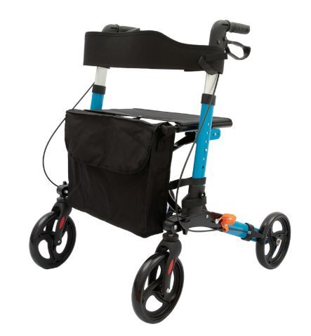  коляска для пожилых помощь при прогулке инструмент для оказания помощи ручная тележка сиденье .. compact compact легкий складной обе рука тормоз * колесо блокировка имеется высота регулировка возможность 