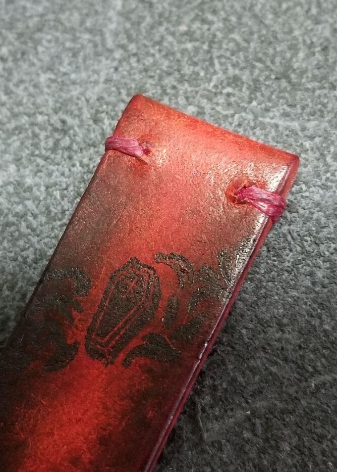 18mm градация окраска итальянский масло кожаный ремень красный 2