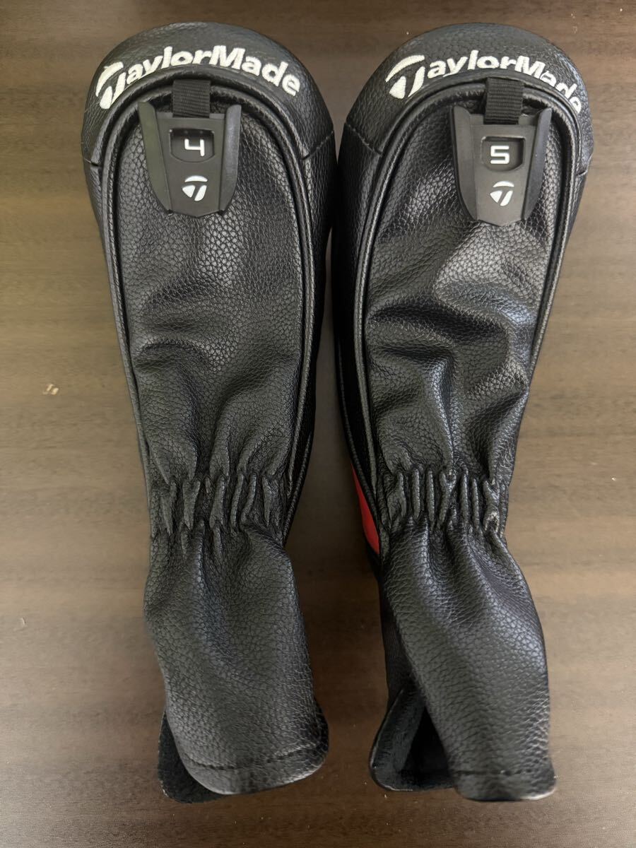 【状態良好】 TaylorMade テーラーメイド STEALTH2 ステルス2 ユーティリティ用 ヘッドカバー 2個セット_画像2