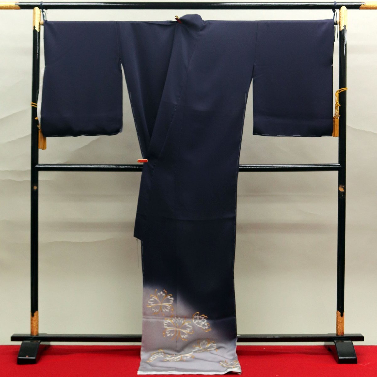 和遊館 EHK601 伝統工芸作家 十二代 藤林徳扇 苑寿織 最高級 訪問着_画像2