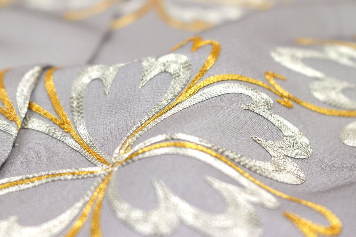 和遊館 EHK601 伝統工芸作家 十二代 藤林徳扇 苑寿織 最高級 訪問着_画像6