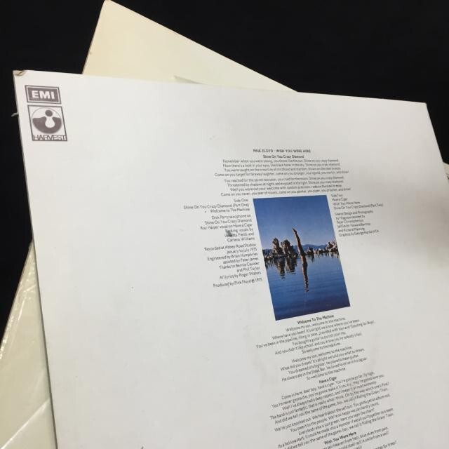 < супер SALE> время ограничено 5%OFF!! PINK FLOYD / WISH YOU WERE HERE