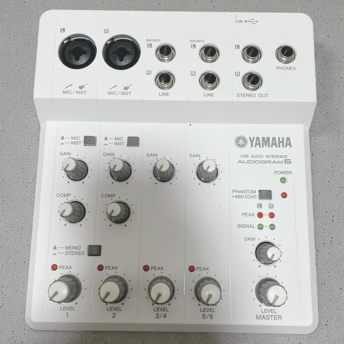 [ работа хороший прекрасный товар ]YAMAHA AUDIOGRAM6 USB аудио интерфейс 