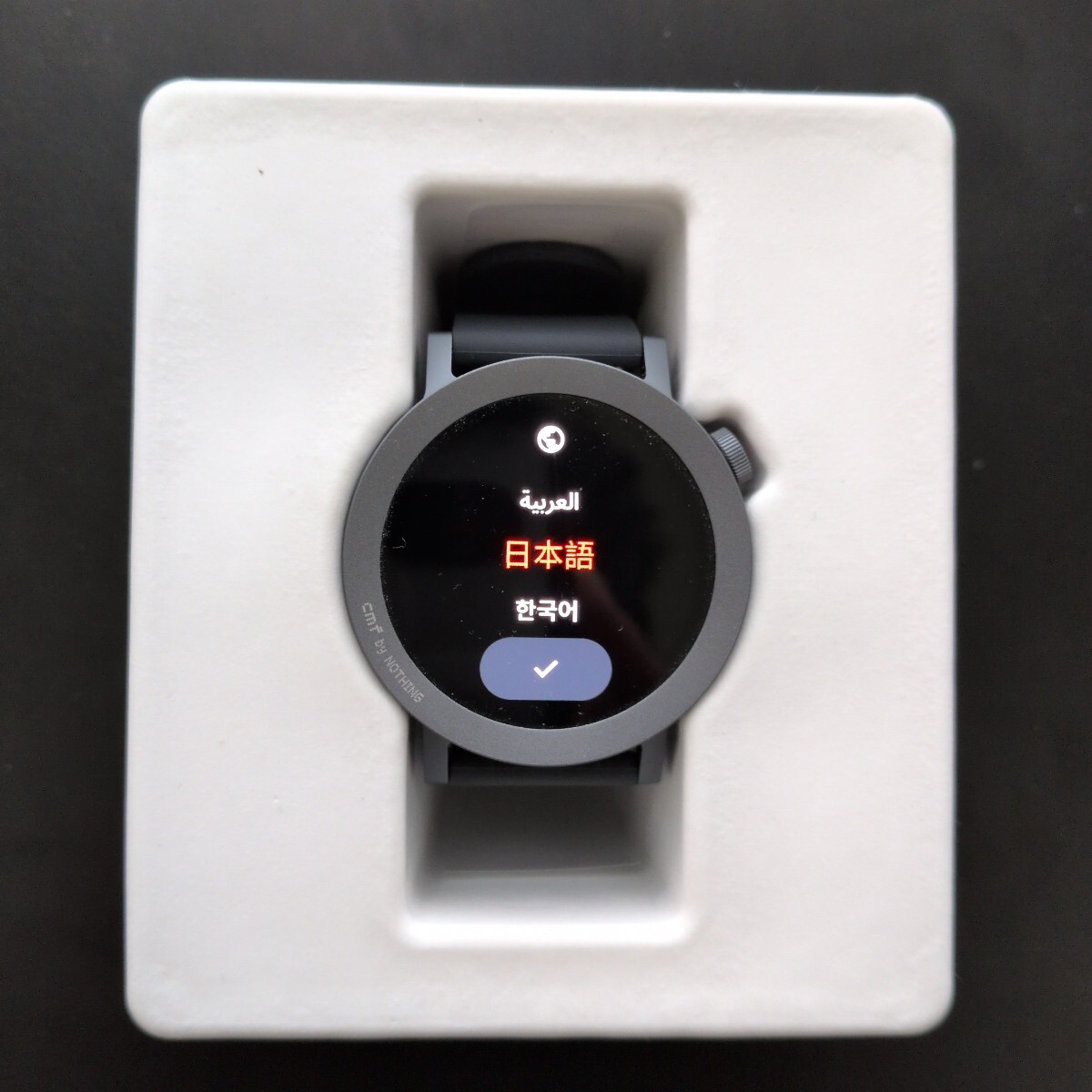 【1円スタート】【美品！】CMF by Nothing WATCH PRO 2 ダークグレー_画像3