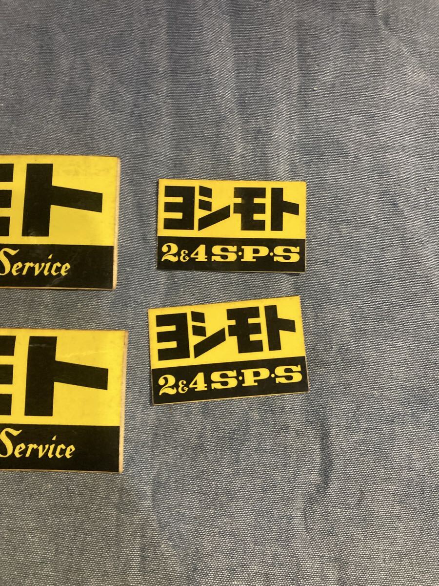 yosi Moto стикер большой ×2. маленький ×2 листов поиск NOGARO подлинная вещь старый машина 