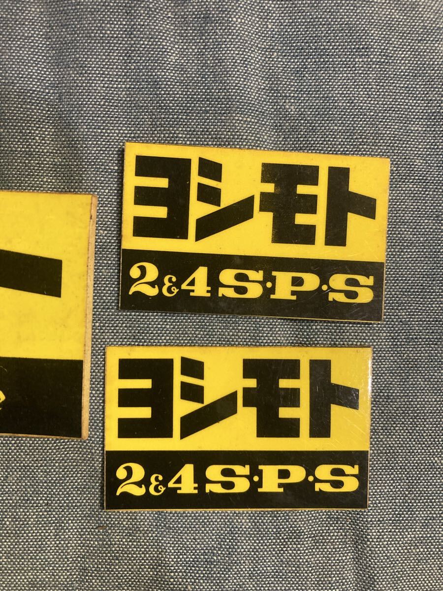 yosi Moto стикер большой ×2. маленький ×2 листов поиск NOGARO подлинная вещь старый машина 