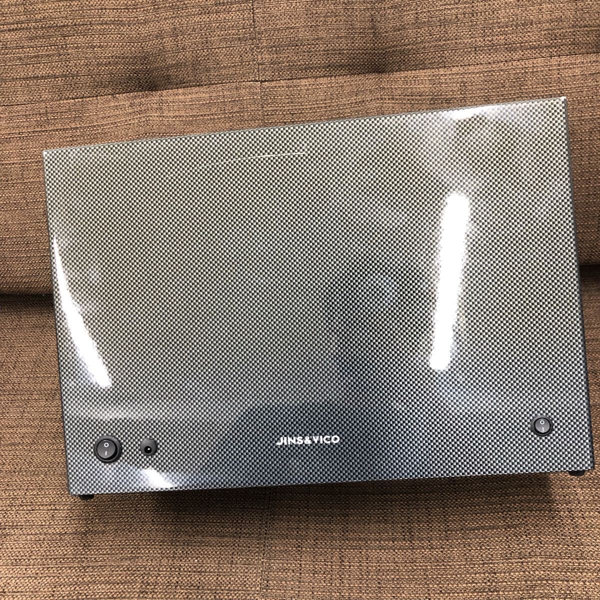 ② JINS&VICO 8本巻き上げ ウォッチワインダー ワインディングマシーン　通電確認済み_画像6