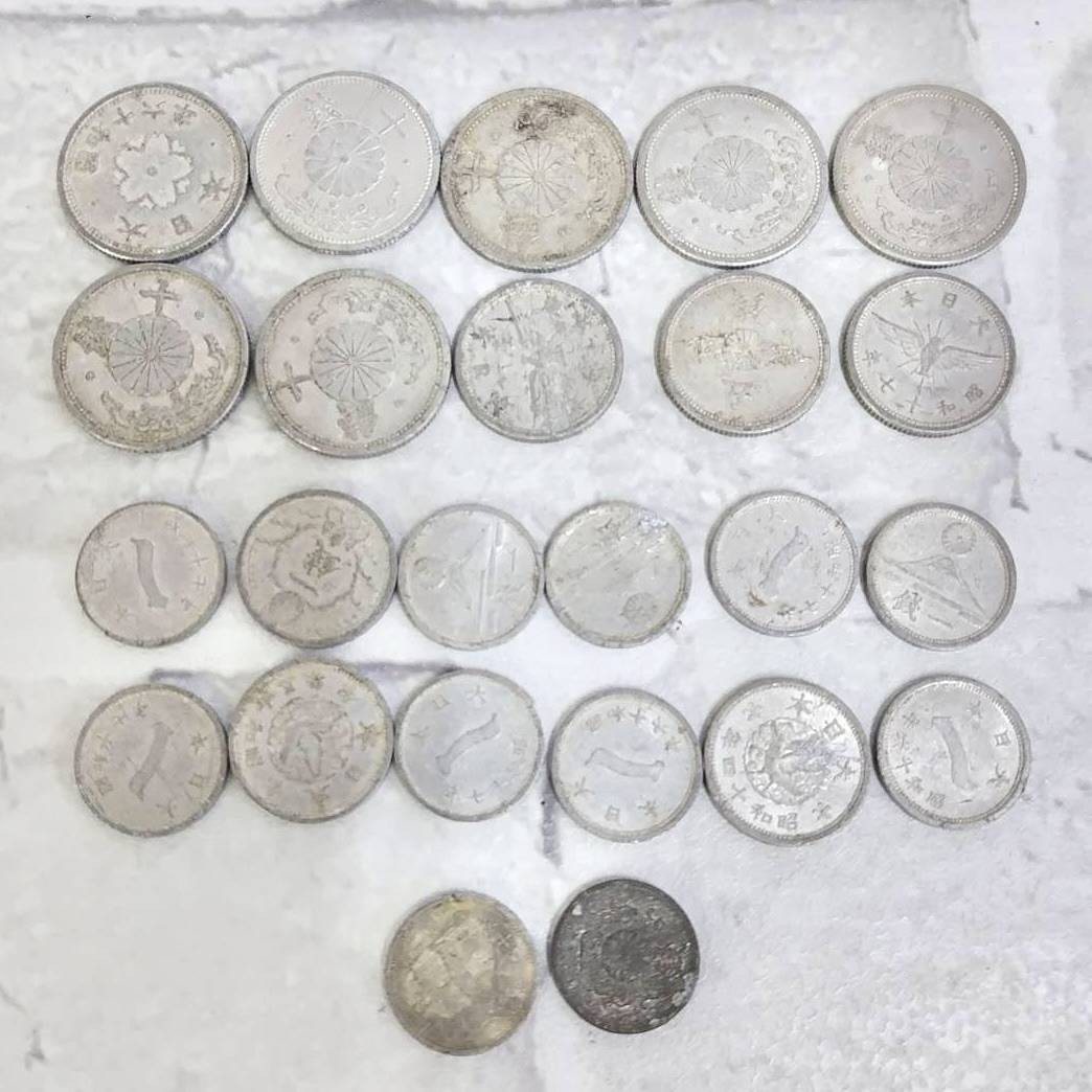 [T1129] Япония старая монета суммировать примерно 179.0g новое время sen через . монета старый монета Япония старая монета античный retro коллекция 