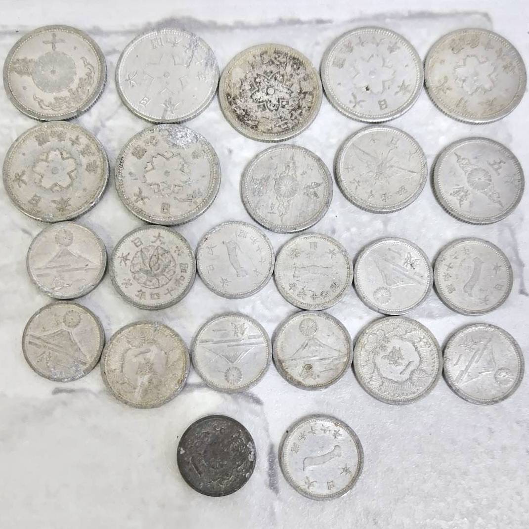 [T1129] Япония старая монета суммировать примерно 179.0g новое время sen через . монета старый монета Япония старая монета античный retro коллекция 