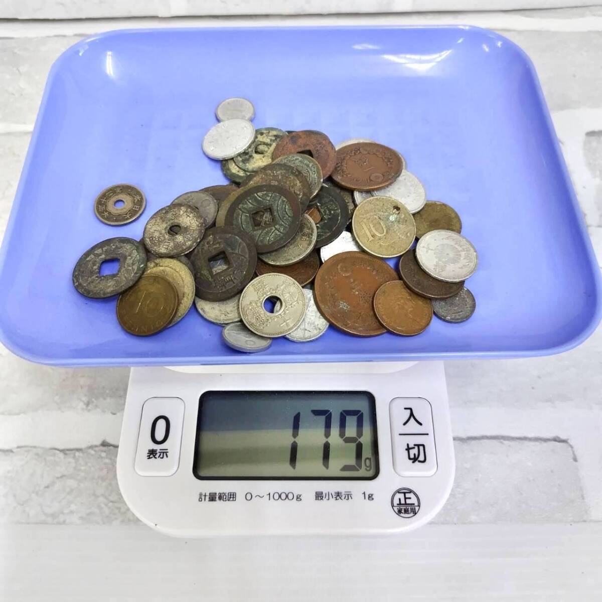 [T1129] Япония старая монета суммировать примерно 179.0g новое время sen через . монета старый монета Япония старая монета античный retro коллекция 