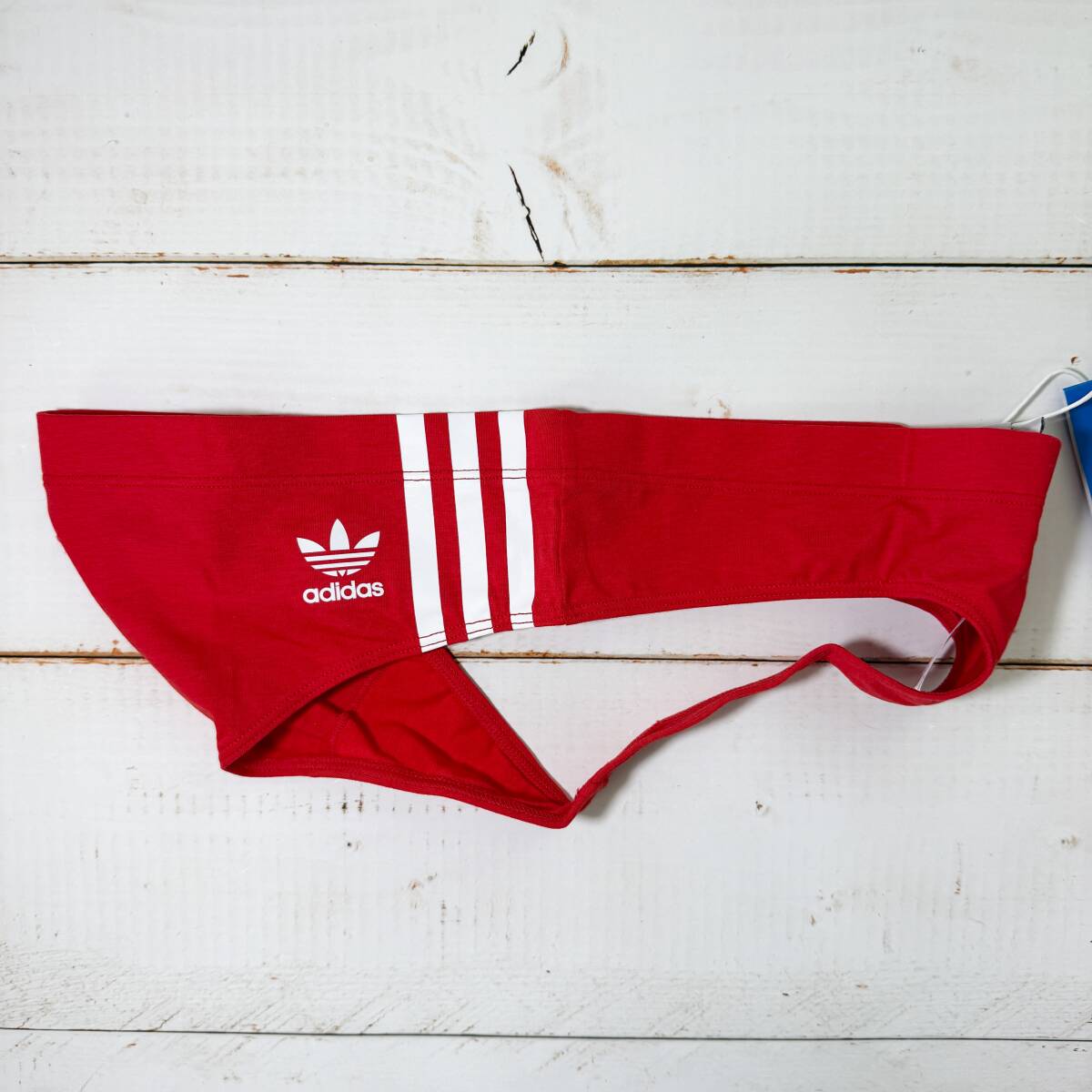 【即決】adidas アディダス レーシングショーツ(インナー用) 女性用 Tバック 下着 ブルマ Vivid Red 海外L_画像5