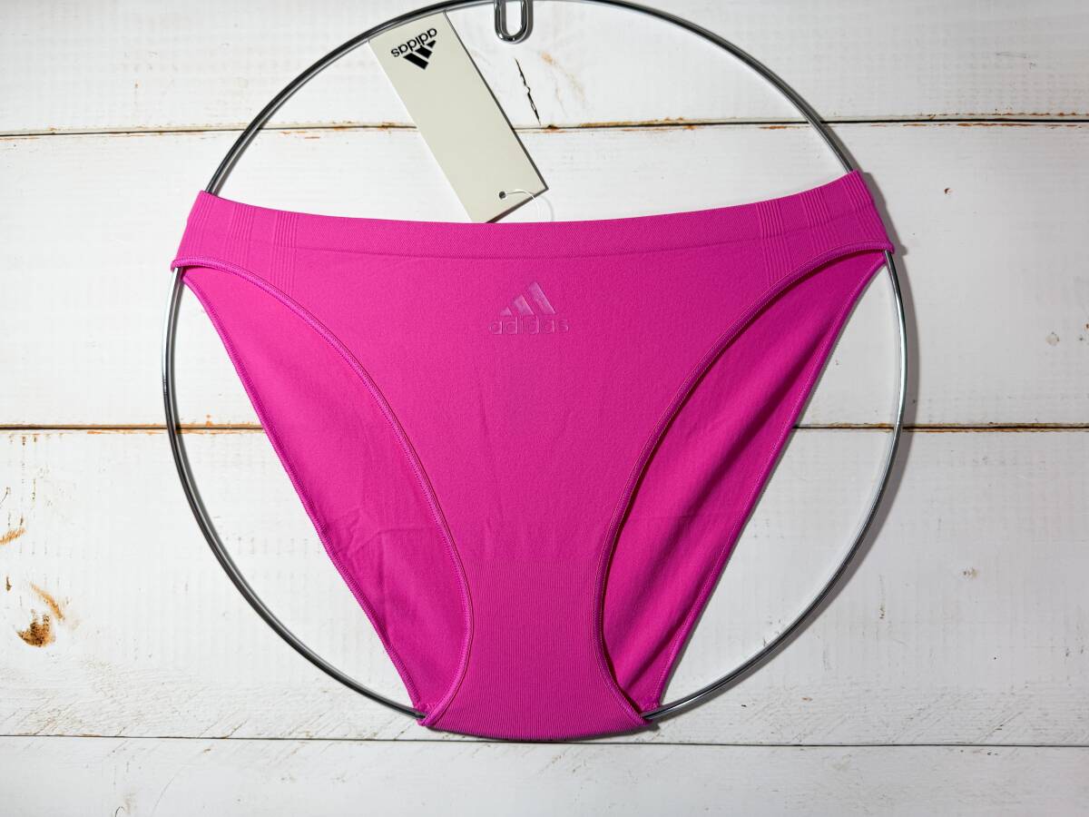 【即決】adidas アディダス レーシングショーツ(インナー用) 女性用 ビキニ 下着 ブルマ Fuchsia 海外S_画像1
