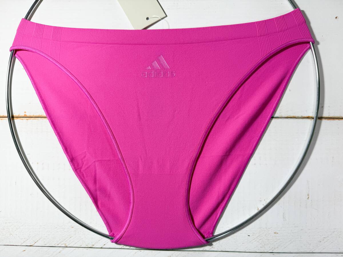 【即決】adidas アディダス レーシングショーツ(インナー用) 女性用 ビキニ 下着 ブルマ Fuchsia 海外S_画像2