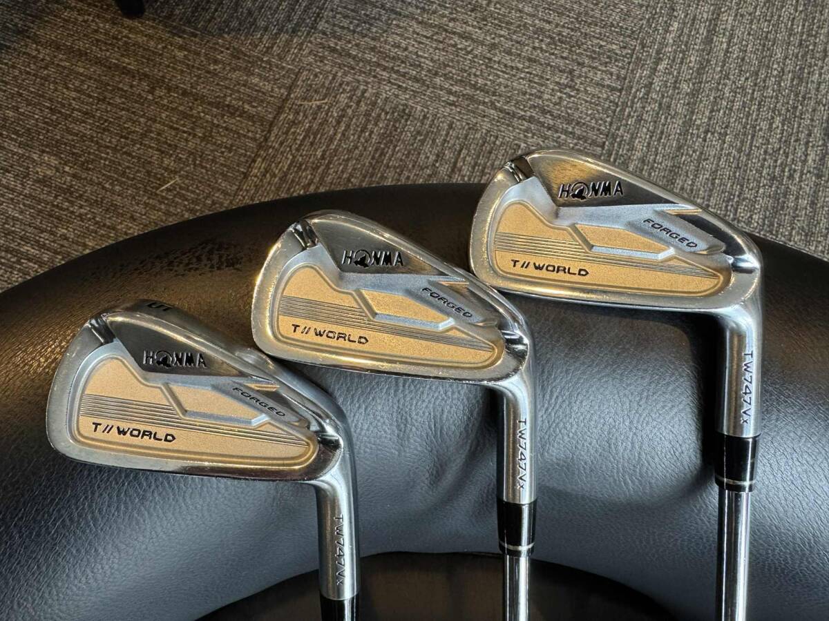 [1 иен старт! название контейнер! хорошая вещь!]HONMA GOLF Honma Golf TW747Vx 6 шт. комплект [N.S.PRO MODUS3 FOR T//WORLD](S)