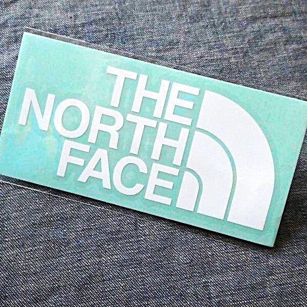 ノースフェイス カッティングステッカー NN32513 WH 未使用 防水素材_画像2