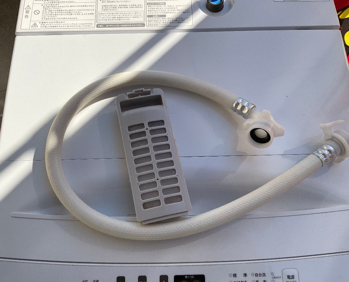 【RKGSE-381】特価！ハイセンス/5kg/全自動洗濯機/AT-WM5511-WH/中古/2021年製/店頭引取推奨商品/弊社近隣配達も可/即決あ_画像8