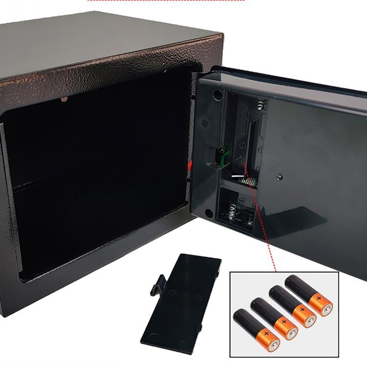 1 иен есть перевод сейф для бытового использования маленький размер с цифровой клавиатурой цифровой электронный блокировка система безопасности box хранение .. класть Mini сейф предотвращение преступления меры ny163-w