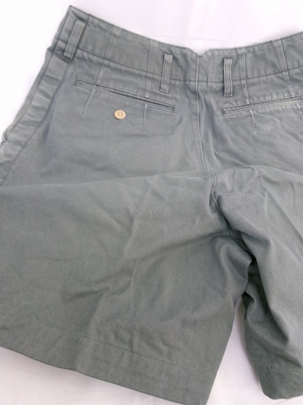 kolor カラー ショーツ ハーフパンツ 1 9SCM-P02104 グリーン 綿100% 短?　Short pants_画像5