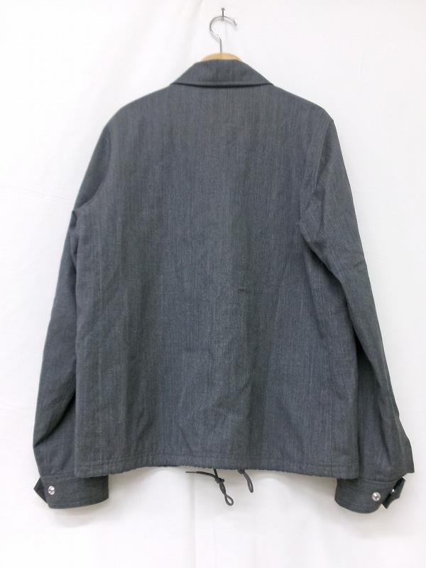 GANRYU COMME des GARCONS ガンリュウ コムデギャルソン コーチジャケット S EQ-J004 AD2015 グレー_画像2