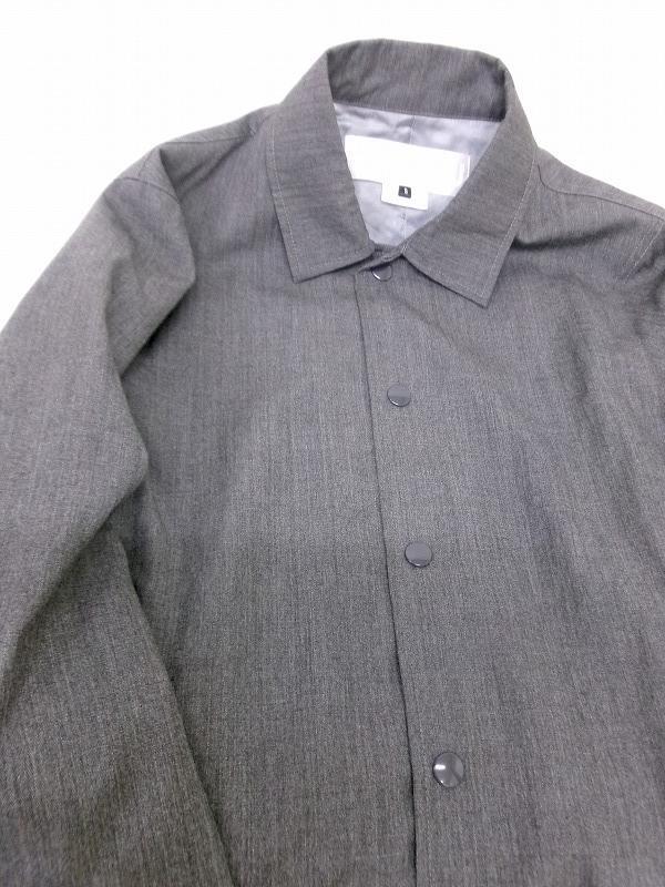 GANRYU COMME des GARCONS ガンリュウ コムデギャルソン コーチジャケット S EQ-J004 AD2015 グレー_画像3