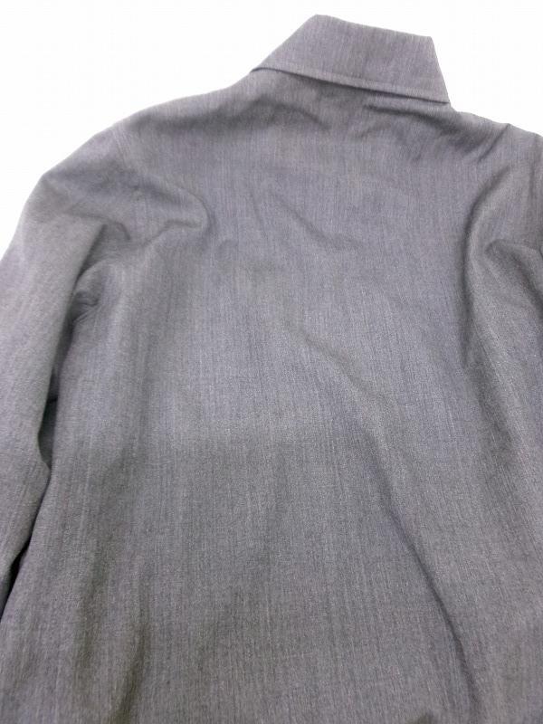 GANRYU COMME des GARCONS ガンリュウ コムデギャルソン コーチジャケット S EQ-J004 AD2015 グレー_画像8