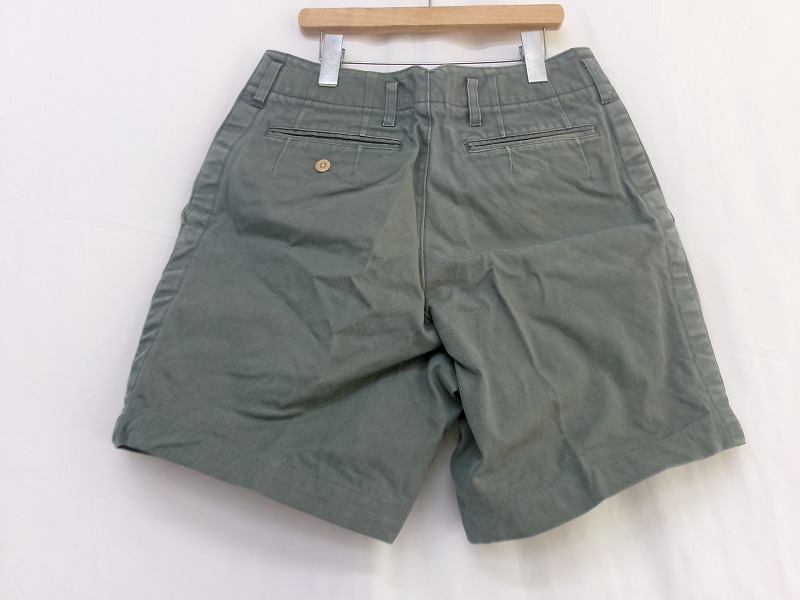 kolor カラー ショーツ ハーフパンツ 1 9SCM-P02104 グリーン 綿100% 短?　Short pants_画像4