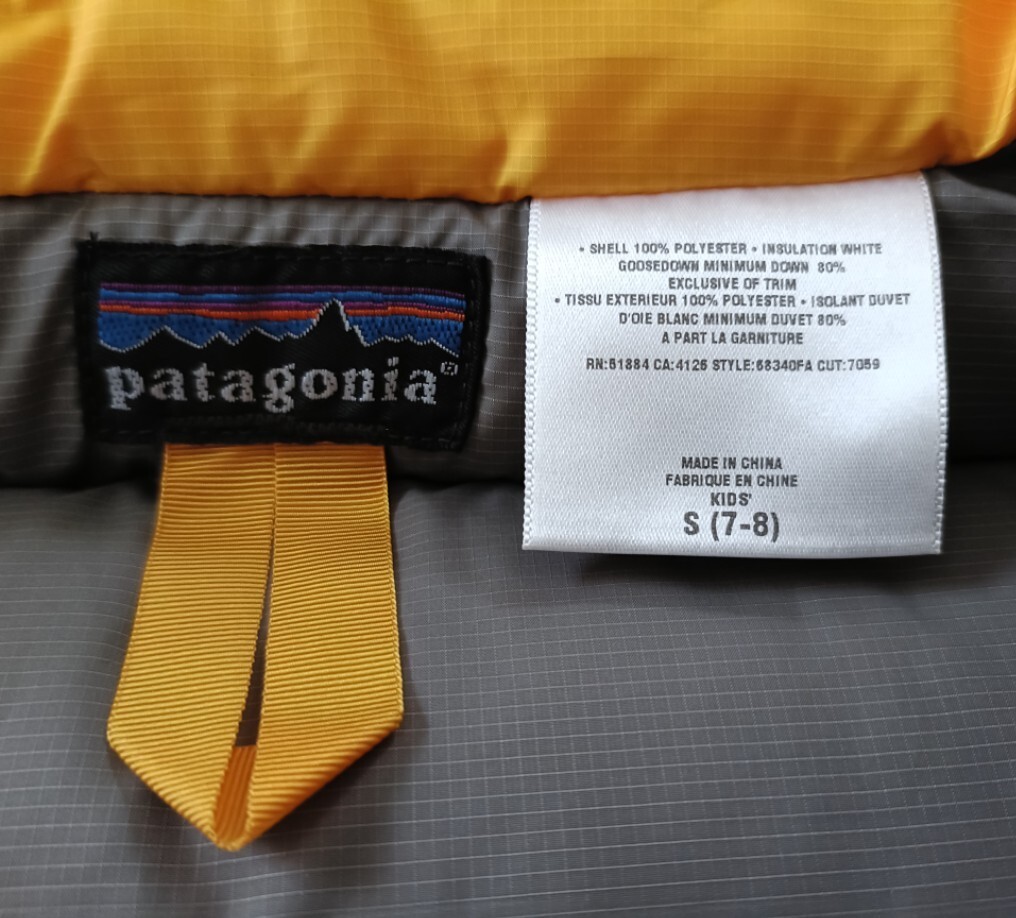 patagonia パタゴニア DOWN VEST ダウンベスト キッズ S_画像4