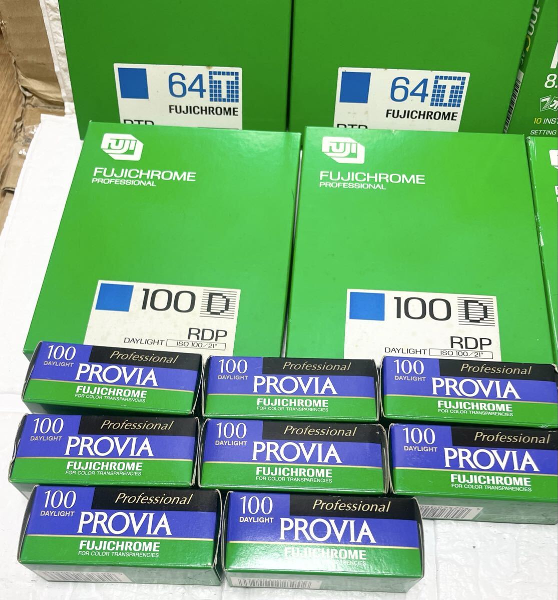 未使用☆未開封 FUJIFILM 富士フィルム FUJICHROME FP-100C45 FP-100B45 100D RDP 64T Velvia RDP120 PROVIA 期限切れ まとめて 26点 L7_画像6