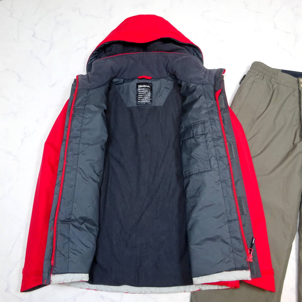 DAIWA RAINMAX FISHING SUIT Daiwa дождь Max winter костюм L размер DW-3504