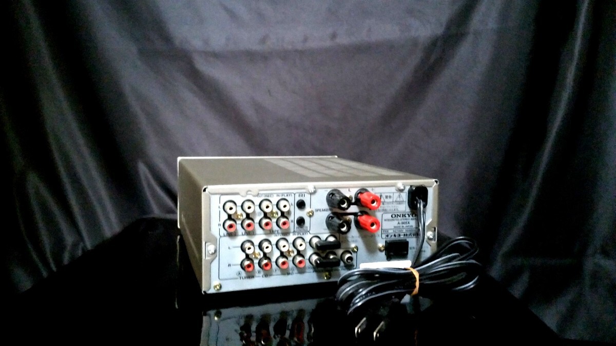 ★即決★ ONKYO A-905X オンキヨー 高音質プリメインアンプ♪除菌清掃品_画像5