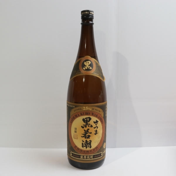 1円~さつま 黒若潮 黒麹仕込み 25度 1800ml 詰日11.11 N25K230061_画像1
