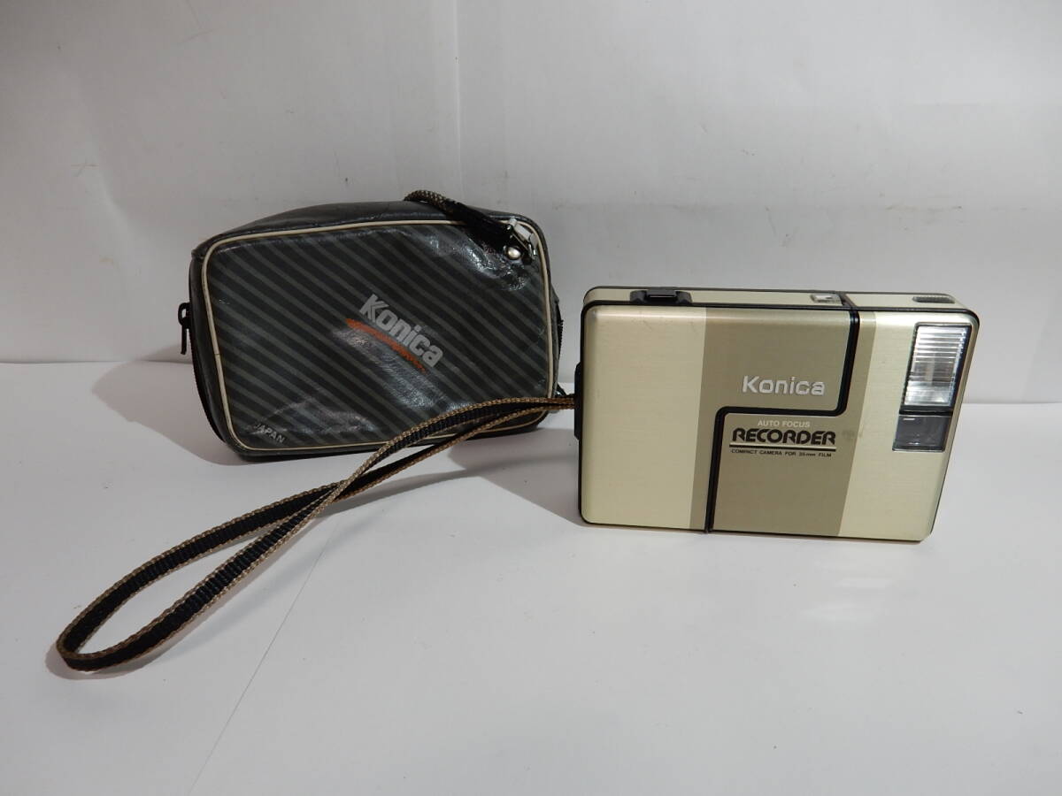 コニカ RECORDER レコーダー　コンパクトカメラ_画像1