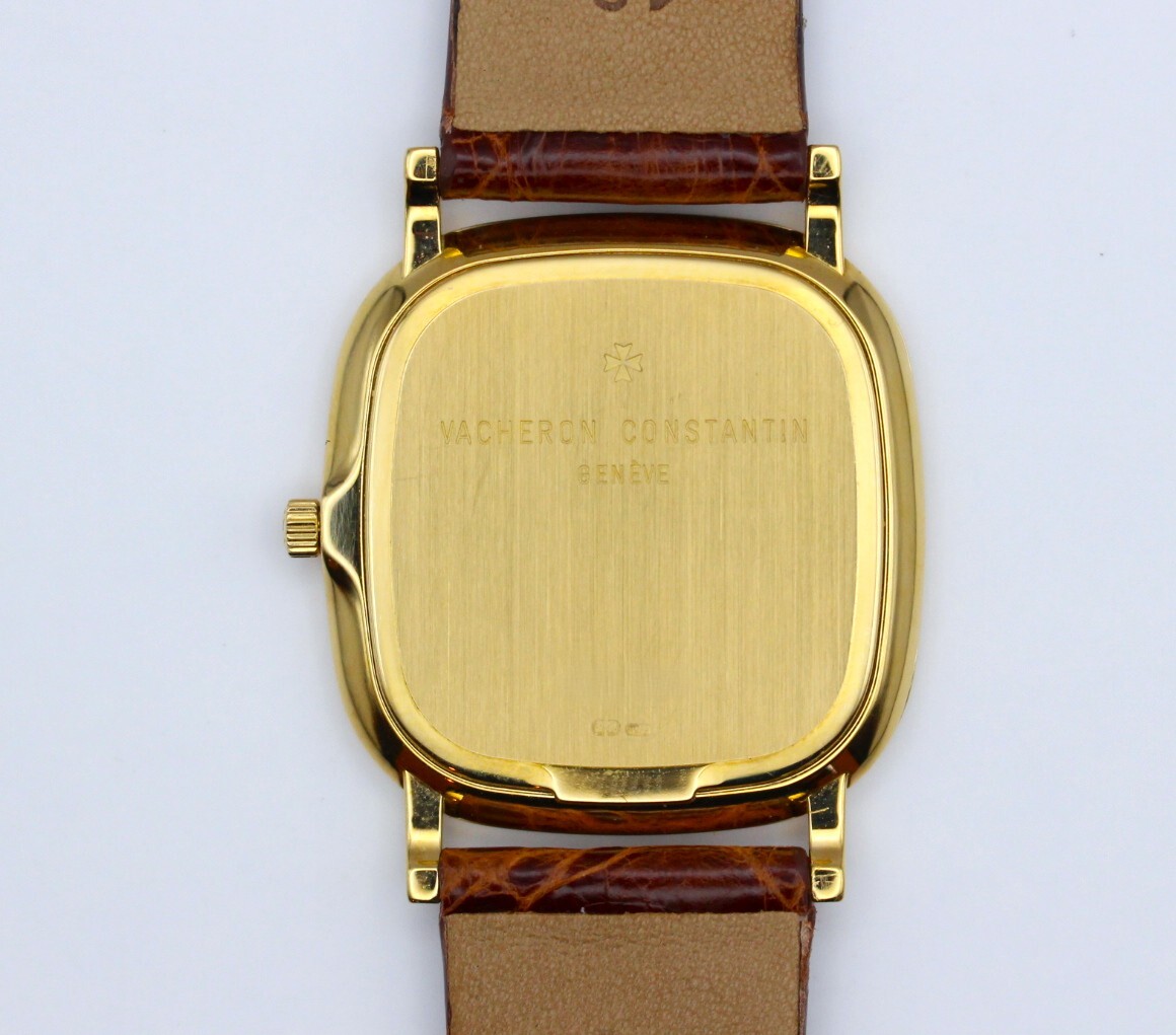 * часы *VACHERON CONSTANTIN (vashu long * темно синий s Tintin )*33095/1*W циферблат мужской механический завод наручные часы работа товар *[VRW-1492]